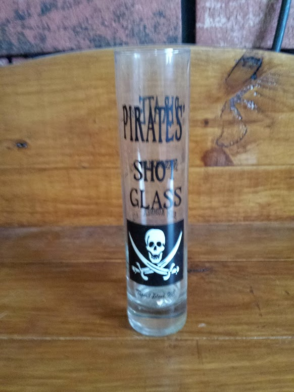 Pirate Shot Glass (tall) 
